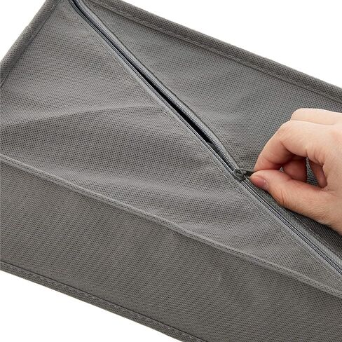 Amazon Basics Dresser Drawer Storage Organizer for Undergarments, Set of 4, Gray | Set of 4 in Kuwait