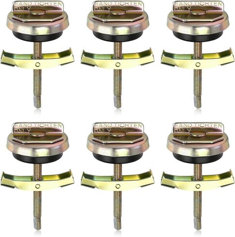 6 Pcs Universal Oil Pan Drain Plugs, Replaces 65109 090-080CD 090-080, Fits for 1/2in to 3/4in or M12 to M18 Hole, Durable and Long-Lasting in Kuwait