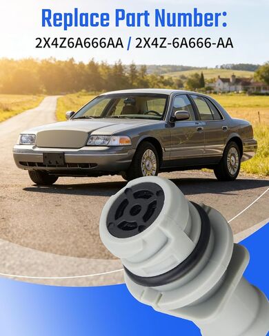 استبدال صمام PCV استبدال 2X4Z6A666AA، مناسب لموديلات Ford وLincoln وMercury 2003-2019، صمام تهوية علبة المرافق الإيجابي المناسب مباشرة in Saudi Arabia