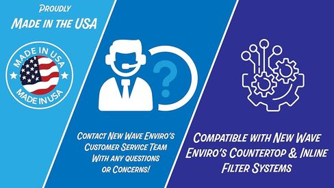 New Wave Enviro 10 Stage Plus Water Filter Replacement Cartridge in Kuwait