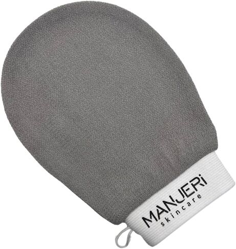 Kessa Natural Exfoliating Mitt (Single Pack) – Body Scrub Glove for Bath, Shower & Hammam Spa – Deep Exfoliation Scrubber, Dead Skin Remover, Improves Circulation, Grey in Kuwait