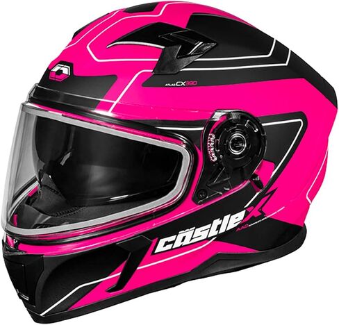 Castle X CX390 Full Face Snow Helmet (Matte Black - X-Large) in Saudi Arabia