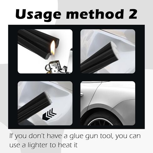 20PCS Car PDR Glue Sticks,Non-Damaging Dent Remover Tool for Car Auto Body Repair Surface Solution,Universal 10.63" Dent Puller Glue Car Accessories for Vehicle Hail Damage Repair in Saudi Arabia