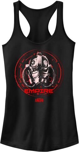 توب STAR WARS Junior's Andor Empire TIE Avenger Pilot Racerback بدون أكمام in Saudi Arabia