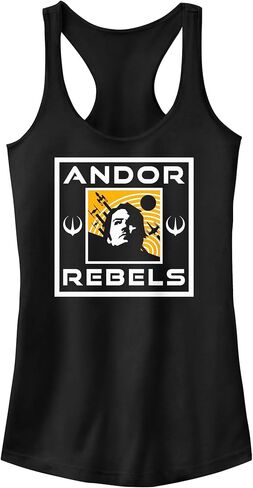 STAR WARS Junior's Andor Cassian Bold Rebels Racerback Tank Top in Saudi Arabia