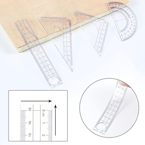 مجموعة هندسية من 13 قطعة من Outus للطلاب بوصلة منقلة للرياضيات مع مساطر قلم رصاص ميكانيكي لإعادة تعبئة صندوق تخزين من مجموعة المنقلة لرسم طلاب الصف المدرسي in Saudi Arabia