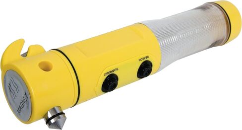 Travelon 4-In-1 Emergency Car Tool, Yellow, One Size in Saudi Arabia