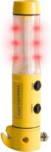 Travelon 4-In-1 Emergency Car Tool, Yellow, One Size in Saudi Arabia