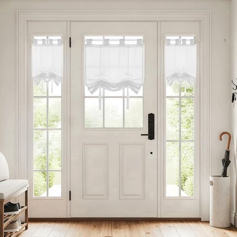 قضيب ستارة شد زنبركي قضيب شد قصير للنافذة والمطبخ (أبيض، 23 بوصة - 37 بوصة - قطعتان) in Kuwait