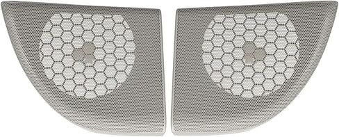 Pair Car Front Door Speaker Cover Trim Speaker Grille A20372703889051 Compatible with Mercedes-Benz W203 CLC-Class Coupe 2 Door in Kuwait
