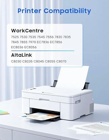 7525 خرطوشة الطبل 013R00662 استبدال الأسطوانة لـ Xerox WorkCentre 7525 7530 7535 7545 7556 7830 7835 7845 7855 7970 EC7836 EC7856 EC8036 EC8056 AltaLink C8030 وحدة طبلة الطابعة C8035 C8045 C8055 1PK in Kuwait