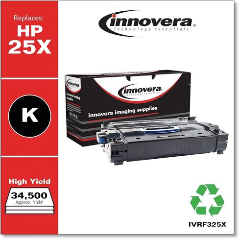حبر إنوفيرا الأسود المعاد تصنيعه عالي الإنتاجية، بديل لـ 25X (CF325X)، إنتاجية 34500 صفحة in Saudi Arabia