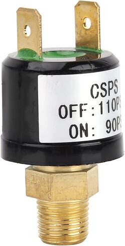 Heavy Duty Air Compressor Pressure Control Switch Valve 90 110 PSI Auto Power On Off Pressure Switch for Automobile Suspension Tractor Air Pump Compressor in Saudi Arabia