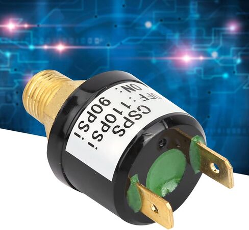 Heavy Duty Air Compressor Pressure Control Switch Valve 90 110 PSI Auto Power On Off Pressure Switch for Automobile Suspension Tractor Air Pump Compressor in Saudi Arabia