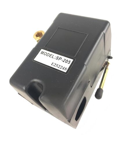 Heavy Duty Air Pressure Switch w/Unloader - Fits for Sunny Air Compressor Parts Replacement L1-95-125 SP-205 - Pressure Control Switch - 1 Port 95-125 PSI 25 Amp in Saudi Arabia