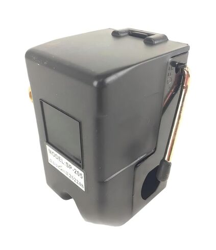 Heavy Duty Air Pressure Switch w/Unloader - Fits for Sunny Air Compressor Parts Replacement L1-95-125 SP-205 - Pressure Control Switch - 1 Port 95-125 PSI 25 Amp in Saudi Arabia