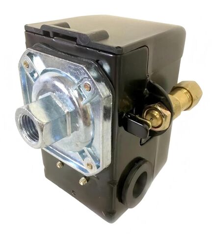 Heavy Duty Air Pressure Switch w/Unloader - Fits for Sunny Air Compressor Parts Replacement L1-95-125 SP-205 - Pressure Control Switch - 1 Port 95-125 PSI 25 Amp in Saudi Arabia