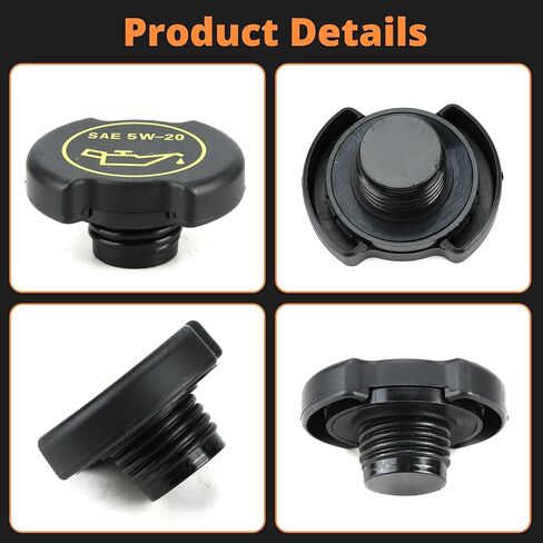 غطاء تعبئة الزيت F3AZ-6766-B لسيارة Ford Excursion Crown Victoria، لمحرك Super Duty F-150 F-250 F-350 F-450 F-550 5.4L 6.0L 6.8L 7.3L استبدال # F3AZ6766B EC-743 EC743 EC-775 90005 in Kuwait