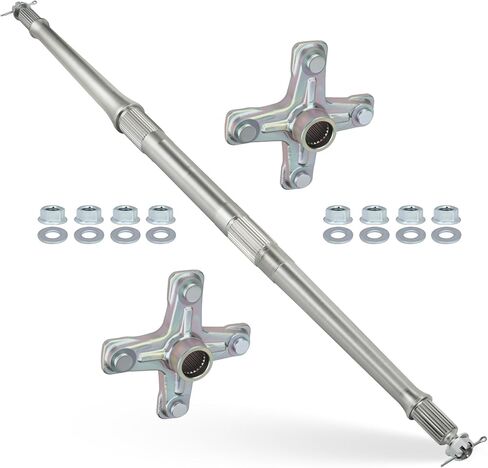 Rear Axle Shaft & Wheel Hubs Kit For Yamaha Banshee 350 YFZ350 1987 1991-2006 38W-25381-10-00 1PE-F53K0-00-00 in Saudi Arabia
