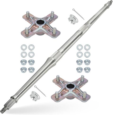 Rear Axle Shaft & Wheel Hubs Kit For Yamaha Banshee 350 YFZ350 1987 1991-2006 38W-25381-10-00 1PE-F53K0-00-00 in Saudi Arabia