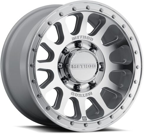 ميثود ريس ويلز MR709 HD مقبض خرز، 18x9، +12 مم إزاحة، 8x170، 125 مم مركزي، مصنوع آليًا - طبقة شفافة in Saudi Arabia