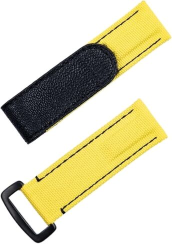 Nylon Fabric Leather 20mm Colorful Watchband for Rolex Strap Daytona Submariner GMT Yacht-Master Bracelet Watch Band (Color : Black blk Buckle, Size : 20mm) in Saudi Arabia