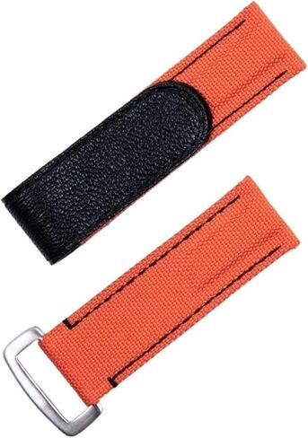 Nylon Fabric Leather 20mm Colorful Watchband for Rolex Strap Daytona Submariner GMT Yacht-Master Bracelet Watch Band (Color : Black blk Buckle, Size : 20mm) in Saudi Arabia