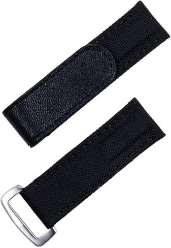 Nylon Fabric Leather 20mm Colorful Watchband for Rolex Strap Daytona Submariner GMT Yacht-Master Bracelet Watch Band (Color : Black blk Buckle, Size : 20mm) in Saudi Arabia