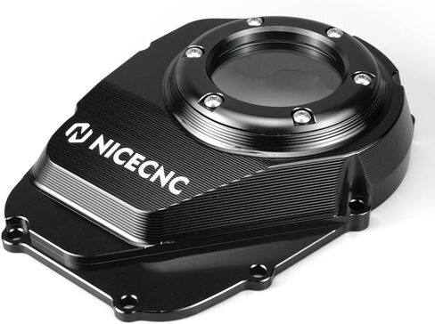 NICECNC Gold Camshaft Cover Aluminum Oil Pump Viewing Cover Compatible with Harley Softail, Touring and Trike Models, Replacement for 25700467, CVO Tri Glide FLHTCUTGSE 2020-2022, See Fitments in Saudi Arabia