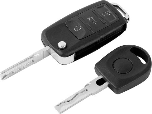 مجموعة أسطوانة قفل مفتاح الإشعال، تناسب سيارة VW Jetta 2006-2018 Eos 2007-2011 Golf 2004-2011 Rabbit 2006-2009 Tiguan 2008-2011، مع استبدال غلاف المفتاح الذكي 1K0905851B in Saudi Arabia