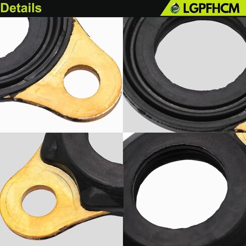 A4720780180 6 Pcs Leak-Proof Fuel Injector Line Seals Kit Compatible with Detroit DD13 DD15 Diesel Engines Replacement for Freightliner Cascadia for Western Star # A4720780480 in Saudi Arabia