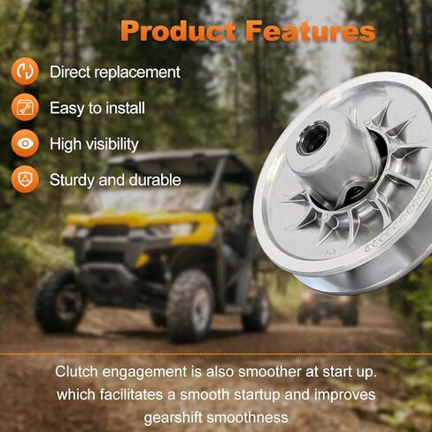 420686523 القابض الثانوي، القابض الثانوي متوافق مع Can-Am Defender HD8 2016-2020، HD10 2016-2019، Max HD8/HD10 2017-2020، HD10 Max 2016-2019 in Kuwait