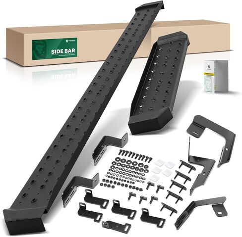 YHTAUTO 6.5" Running Boards Side Step Bars Fit Ram ProMaster 1500 2500 3500 2014-2026, Full Size Van, 118" Wheelbase, Steel Black Powder, Side Steps Rails Rocker Panel Off-Road Exterior Accessories in Saudi Arabia
