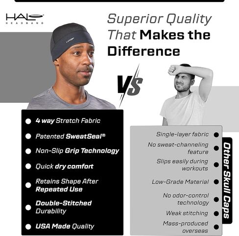 قبعة رأس هالو الجديدة على شكل جمجمة، تحويل العرق النهائي، فتل العرق، خفيفة الوزن، قابلة للتنفس، شبكية، بطانة خوذة جافة، الجري وركوب الدراجات للرجال والنساء، أحمر/برتقالي in Kuwait