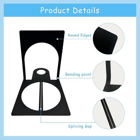 Jazz Band Metal Bookends, Music Bookends, Musical Instrument Book Ends, Singer and Saxophone Player Shelf Decor, Musician Book Stand, Black Book Holders for Home Office in Kuwait