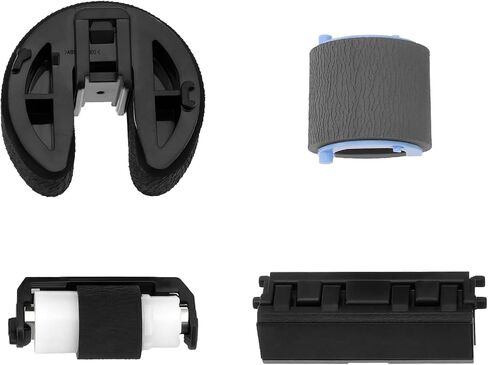 1 Set of Paper Pickup Roller Feed Roller Assembly Compatible with HP CM2320fxi CM2320n CM2320nf CP2025 CP2025dn CP2025n CP2025x in Kuwait