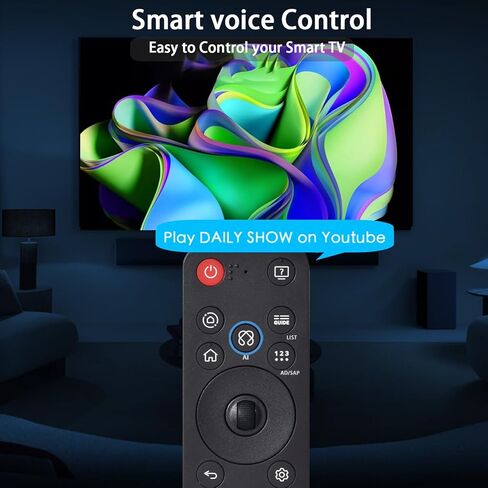 Magic Remote Compatible for LG Smart TV,Universal Replacement Magic Control for 2023 to 2019 LG TV,Compatible AN-MR23GA/23GN,AN-MR22GA/22GN,AN-MR21GA,for UHD OLED QNED NanoCell 4K 8K Models in Saudi Arabia