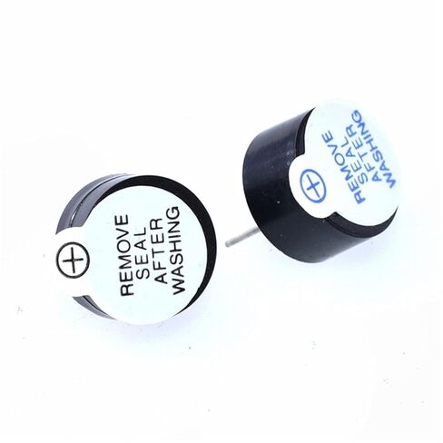 10PCS 3v 5v 12v Active Buzzer 12095 12065 Magnetic Long Continous Beep Tone 12X9.5mm 12X6.5mm(12065 5V) in Saudi Arabia