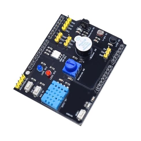 Multifunction Expansion Board LM35 Temperature Humidity LED IR Receiver Buzzer Sensor in Saudi Arabia