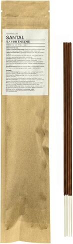 أعواد بخور سانتال، رائحة متخصصة مصنوعة بحرفية، تركيبة حصرية، احتراق نظيف، وقت احتراق لمدة ساعة واحدة، 20 عودًا in Kuwait