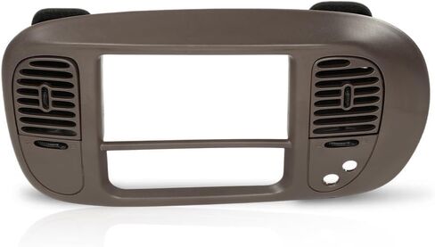 إطار لوحة القيادة المركزية PIT66 متوافق مع Ford F150 Expedition 1997 1998 1999 2000 2001 2002 2003 أسود in Saudi Arabia