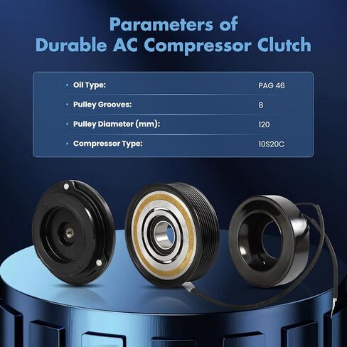 ECCPP A/C Compressor Clutch 2010-2019 Fit for Toyota Tundra 4.6L AC Clutch in Saudi Arabia