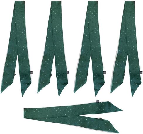 حجر الراين منمق منديل طويل بلون الصلبة وشاح نحيف الشريط الرقبة المختنق حقيبة يد التفاف مقبض الحزام in Kuwait