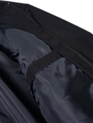 Lightweight Casual Men's Jacket, All-Season Versatile Outerwear for Sports & Outdoor, Trendy Windbreaker Black in Saudi Arabia