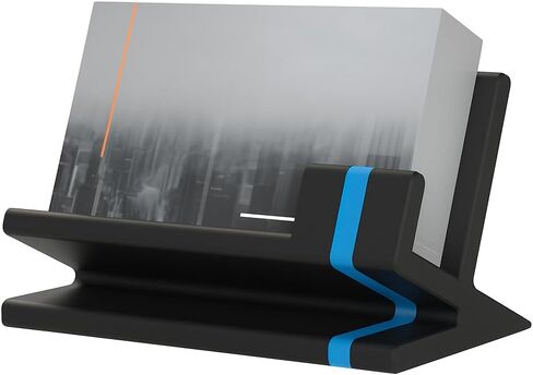 Business Card Holder – Blue and Black Modern Design – Exclusive Model for Professionals in Saudi Arabia