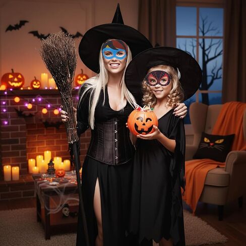 أقنعة iFedio للأطفال، 24 عبوة من أقنعة هدايا الحفلات، لوازم الحفلات التنكرية، هدية عيد ميلاد، قناع لباد الهالوين لديكورات الأطفال المفضلة in Kuwait