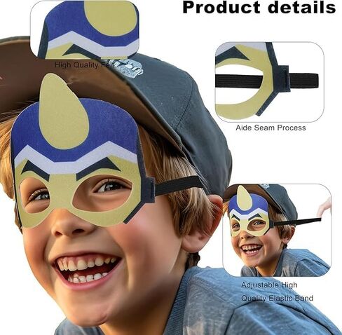 أقنعة iFedio للأطفال، 24 عبوة من أقنعة هدايا الحفلات، لوازم الحفلات التنكرية، هدية عيد ميلاد، قناع لباد الهالوين لديكورات الأطفال المفضلة in Kuwait
