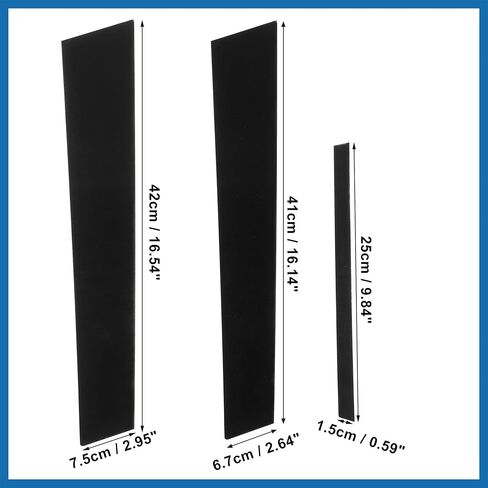 6 Pcs Door Cover Panel Trim Pillar Posts Exterior Door Window Anti Scratch Stickers for Honda Civic Sedan 8th Gen 2006-2011 Black Item Replacement in Saudi Arabia