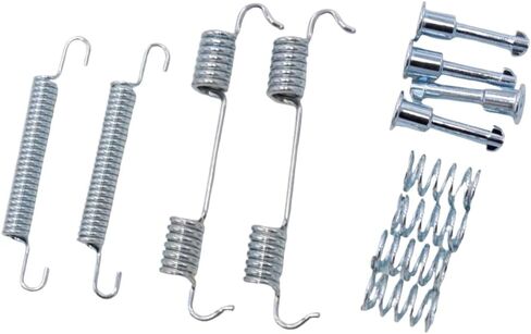 Handbrake Shoe Fitting Kit Springs 160MM Compatible With 3 Series E46 1998 2005 Engine Car Accessories Parts in Kuwait