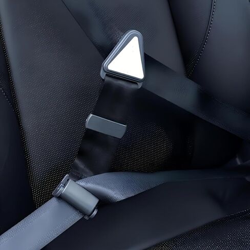 1PC Car Seat Belt for Adjustable Anti-Strangulation Strap With Simple Limiters for Travel, School and Family Trips in Saudi Arabia
